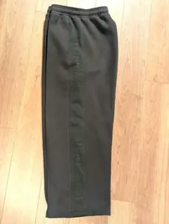 JORDAN BRAND サイドロゴ ワイド トラックパンツ M ブラック