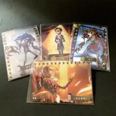 第五人格 小説家＆悪夢 中国トレカ4枚セット