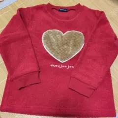 moujonjon　裏起毛トレーナー 　110