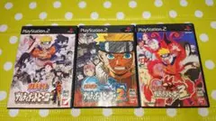 ナルト ナルティメットヒーロー123 3本セット PS2