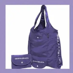 新品 DEAN＆DELUCA エコバッグ トートバッグ 京都限定品 パープル