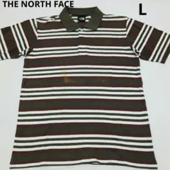 THE NORTH FACE ストライプ ポロシャツ