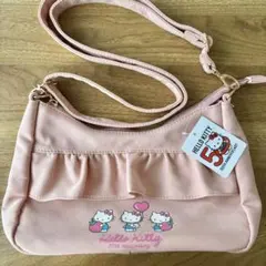 新品未使用タグ付き　サンリオ　ハローキティ　50周年　バッグ　ショルダーバッグ
