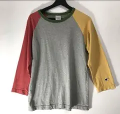 七分袖 Tシャツ　チャンピオン　一回使用