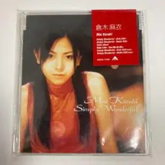 倉木麻衣 『Simply Wonderful』 国内盤シングルCD