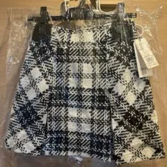 SNIDELロービングチェックスカショーパン