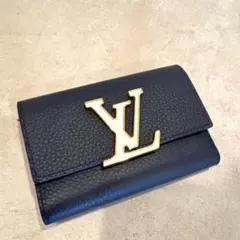 新品同様LV ルイヴィトン 財布 ポルトフォイユカプシーヌ コンパクトウォレット