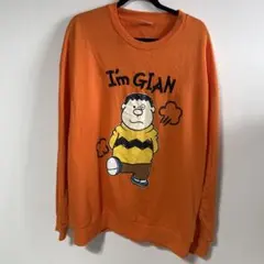 I'm Doraemon ジャイアン トレーナー オレンジ 5L