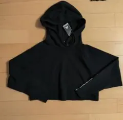 新品　サイズＬ　adidas ブラック/ホワイト パーカー