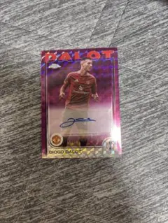 Topps 75シリ　ディオゴ・ダロト　サインカード　マンチェスターユナイテッド