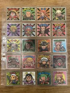 ワンピース ビックリマンシール 新世界編① コンプ24種