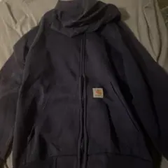 Carhartt フルジップパーカー ネイビーのサムネイル