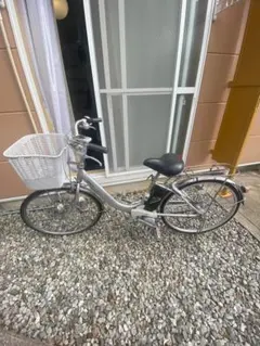 [引取希望]　大日産業　電動アシストクロスバイク　ロードマークe275　ホワイト 引取希望] 大日産業 電動アシストクロスバイク ロードマークe275