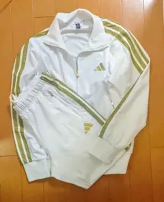 【美品】アディダス ジャージ上下 セット STADIUM GOLD