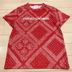 ロデオクラウンズワイルドボウル　ペイズリーTシャツのサムネイル
