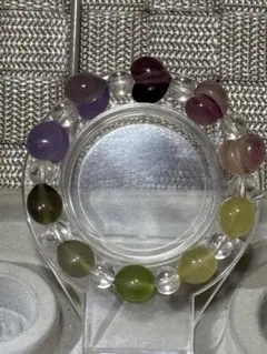 フローライト　ブレスレット