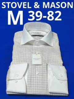 ♦ STOVEL & MASON ♦M 39-82♦ メンズワイシャツ長袖のサムネイル