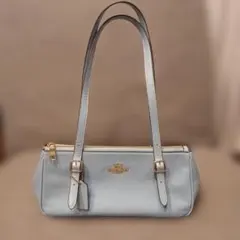 COACH ブリジット ショルダーバッグ ボウ ミントグリーン - メルカリ