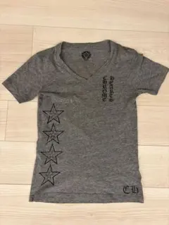 CHROME HEARTS Vネック Tシャツ グレー XSのサムネイル