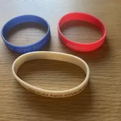 ファイテン非売品 激レア ラバーブレスレット3色セット！デザインが