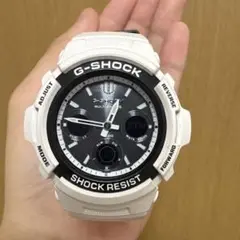★G-SHOCK AWG-M100SBW-7AJF 電波ソーラー 超音波洗浄済 AWG-M100S-7AJF | CASIO
