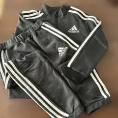 adidasキッズジャージ上下120 黒