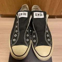コンバースALL STAR ブラック スリッポンスニーカー