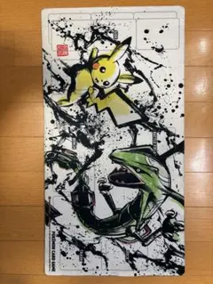 ポケモンカードプレイマット 墨絵列伝 ゲッコウガ&メガジュカイン 美品
