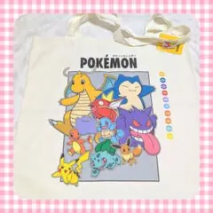 ポケモン スリーコインズ　30周年記念 トートバッグ　ゲンガー　カイリュー
