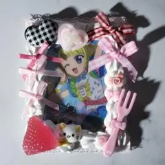 ♡現品♡ ホイップデコ トレカケース 量産型 平成女児 ピンク いちご