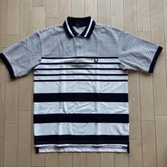 FRED PERRY ストライプ ポロシャツ