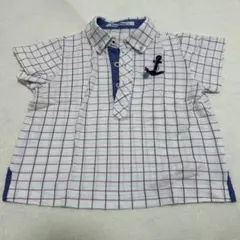 ファミリア 90 ポロシャツ イカリ マリン