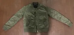 Stradivarius MA-1ジャケット Mサイズ オリーブグリーン