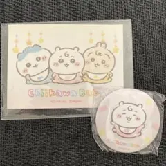 ちいかわベビー　缶バッジ　ちいかわ　ステッカー
