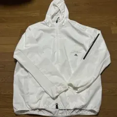 adidas ウィンドブレーカー ホワイト