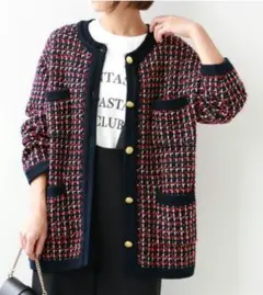 JOURNAL STANDARD relume TWEEDニットジャケット