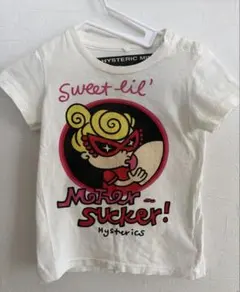 HYSTERIC MINI Tシャツ 80cm ホワイト
