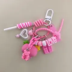 じゃらじゃらキーホルダー