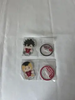 ハイキュー フリューくじ ぬいもっち音駒 孤爪研磨 黒尾哲朗 アクリルスタンド