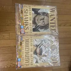 ワンピース 一番くじ 手配書 GIANTポスター ６枚セット