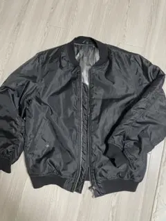 ブラック MA-1 フライトジャケット