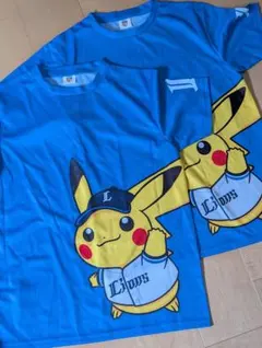 東京ヤクルトスワローズ ポケモンコラボ Tシャツ ピカチュウ XLサイズ