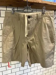 UNIQLOショートパンツ　サイズL新品未使用　ベージュ