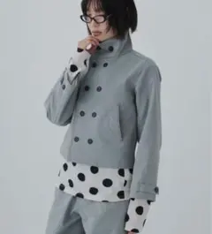 美品✨FEKETE スタンドネックジャケット