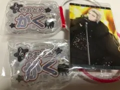 応援 アクリル ネーム バッジ 八乙女楽 がく