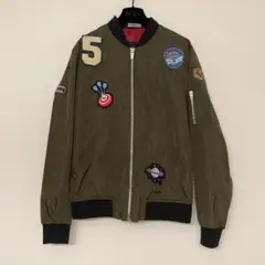 【超美品】ZARA MA-1ジャケット Mサイズ オリーブグリーン