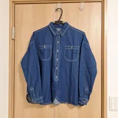 WHEART デニムブルー 長袖シャツ