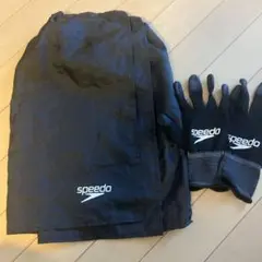 speedo スイムジャックとフィッティンググローブ