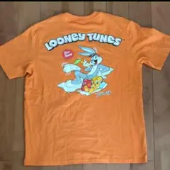 新品 LOONEY TUNES Tシャツ オレンジ メンズMのサムネイル