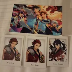 コンビニ払✕　あんスタ　展示会　ポストカード　紅月　紅郎　颯馬